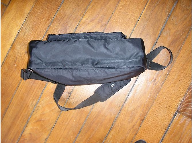 Borsa Sonia Rykiel in nylon nero - vista 5