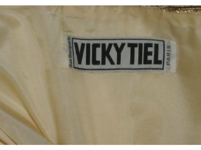 Vicky Tiel Kleider Golden - Ansicht 7