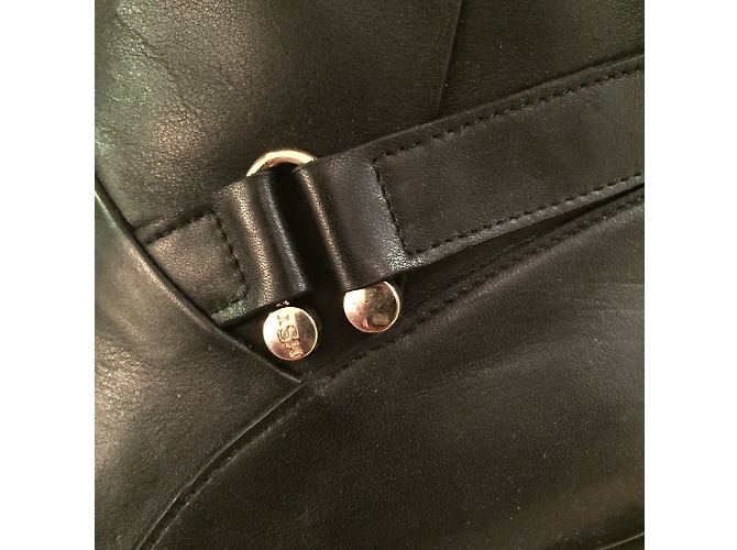 My Suelly Stiefel aus schwarzem Wildleder - Ansicht 2