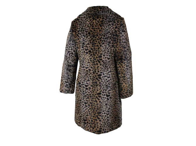 Wilsons Leather Pelle Studio Mäntel, Oberbekleidung Leopardenprint - Ansicht 2