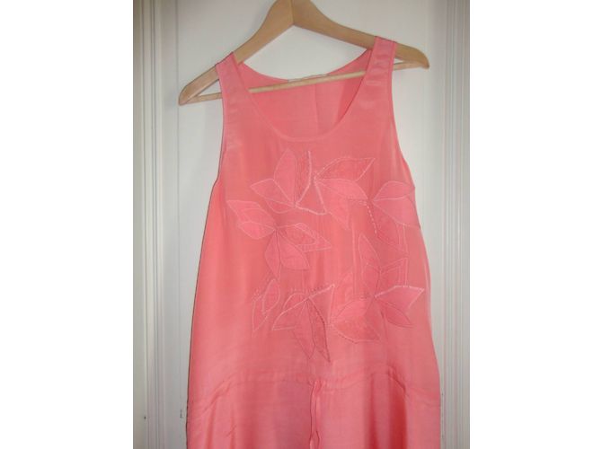 Vestido Vanessa Bruno Athe de seda rosa - vista 2