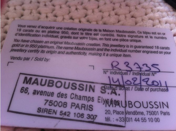 Mauboussin Anillos - vista 4
