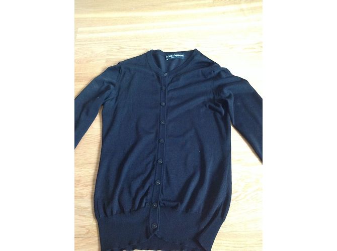 Dolce & Gabbana Strickjacke aus Baumwolle Schwarz - Ansicht 3