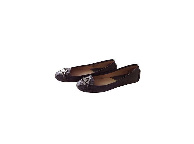 Michael Kors Mocassini Bassi Grigio in Pelle - vista 2