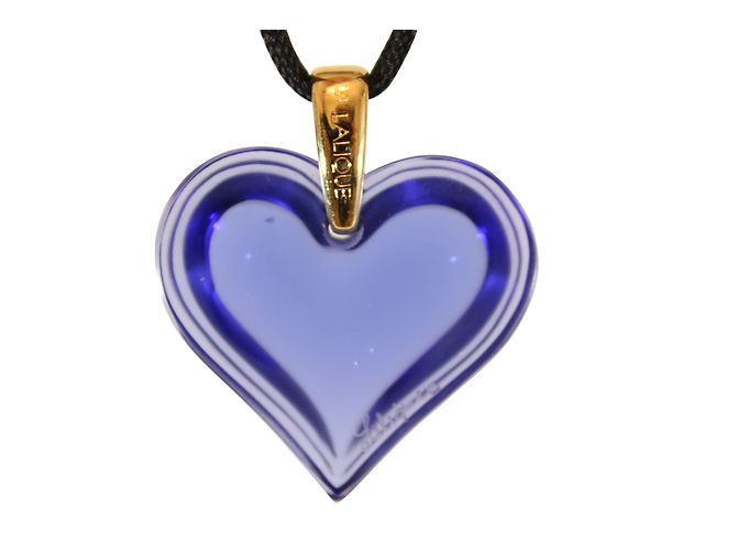 Lalique collana con ciondolo a cuore - vista 3