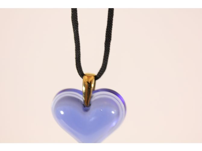Lalique collana con ciondolo a cuore - vista 5