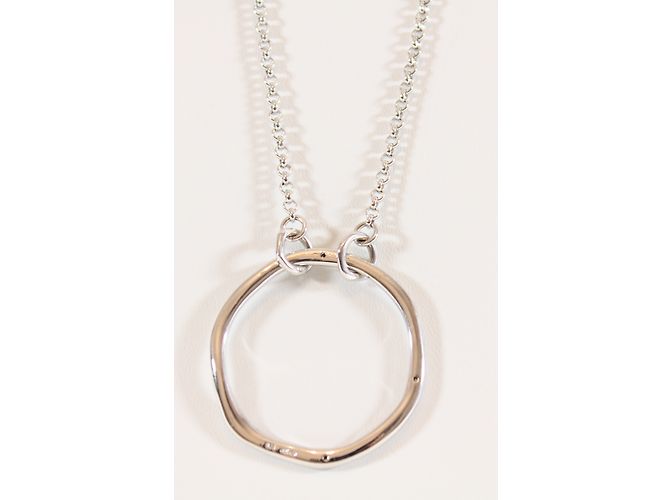 Autre Marque Collana Hot Diamonds in argento con 3 piccoli diamanti - vista 4