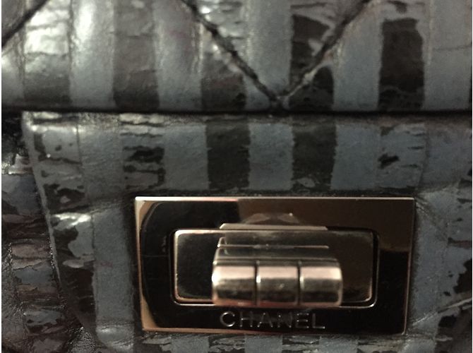 2.55 Chanel Handtaschen Blau - Ansicht 3