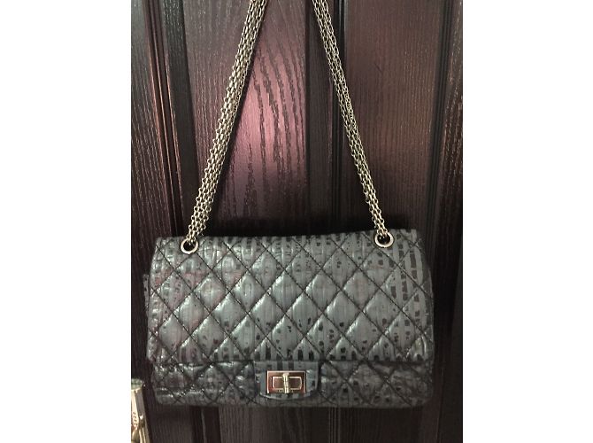 2.55 Chanel Handtaschen Blau - Ansicht 5