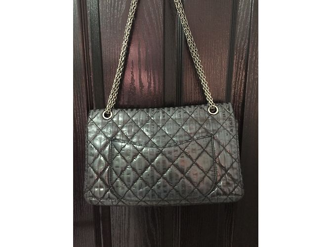 2.55 Chanel Handtaschen Blau - Ansicht 6
