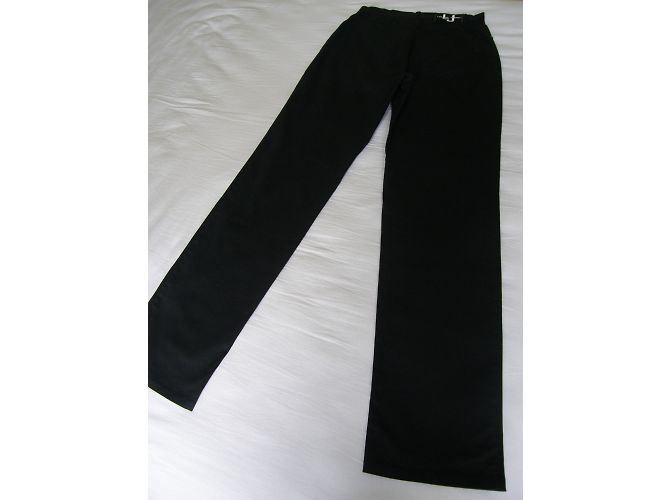 Jeans Laurèl Negros de Algodón - vista 4