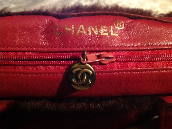 Chanel Handtaschen Bordeaux - Ansicht 2