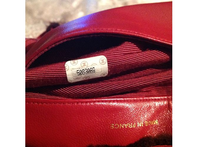 Chanel Handtaschen Bordeaux - Ansicht 4