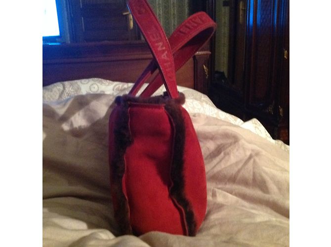 Chanel Handtaschen Bordeaux - Ansicht 7