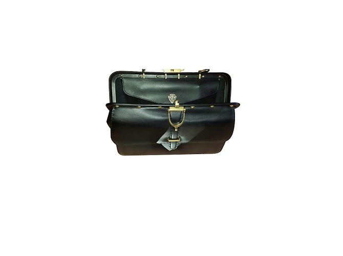 Borsa Gucci Nera in Pelle Nero - vista 2
