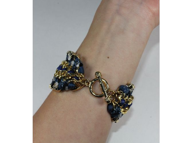 Ettika Pulseiras Azul Cinza - vista 5