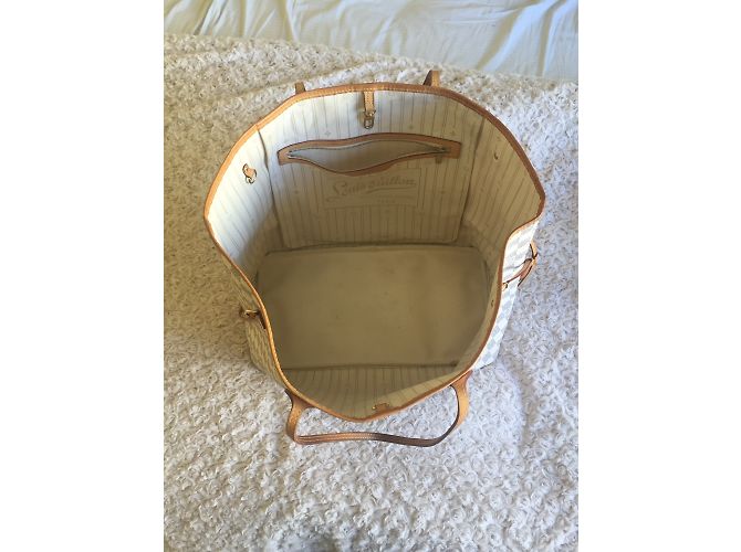 Neverfull Louis Vuitton Totalizadores Beige - vista 3
