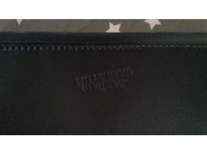 Borsa a mano Jean Paul Gaultier Chrome Nera in Pelle Nero - vista 3