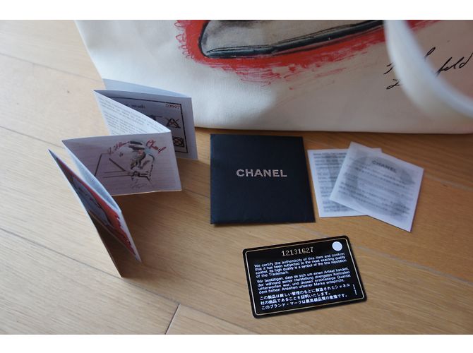 Chanel Sacolas Bege - vista 3