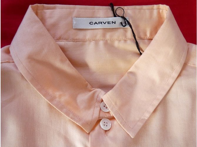 Camicia Carven in cotone color salmone Carne - vista 3