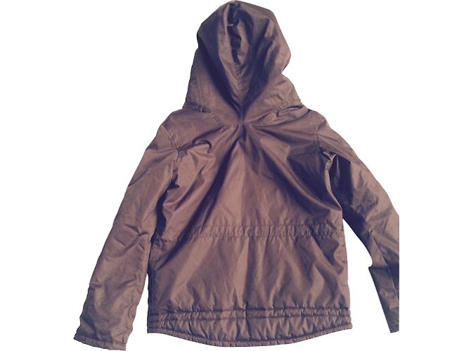 Parka Zadig & Voltaire Cor Avelã Poliamida Castanha - vista 2