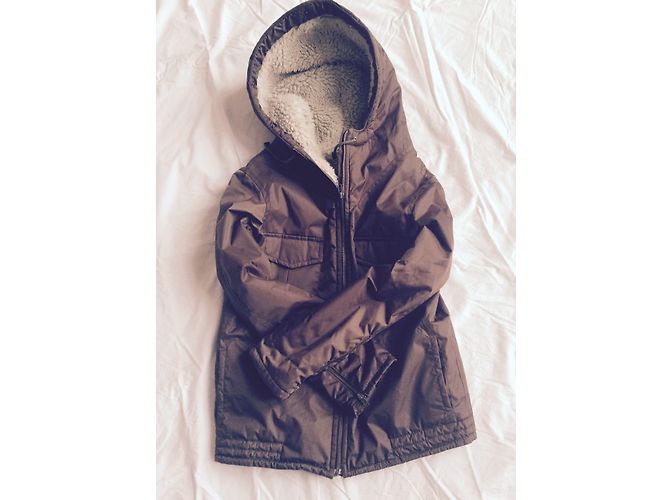 Parka Zadig & Voltaire Cor Avelã Poliamida Castanha - vista 4