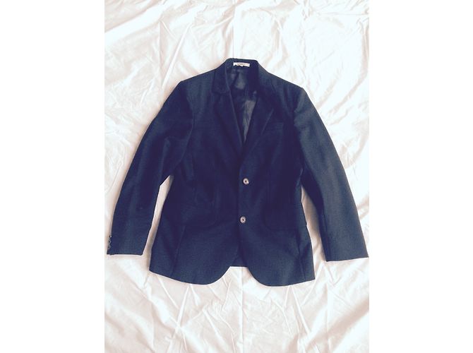 Carven Black Wool Jacket 46 - view 3