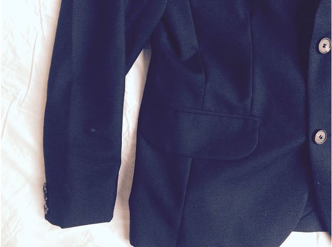 Carven Black Wool Jacket 46 - view 6