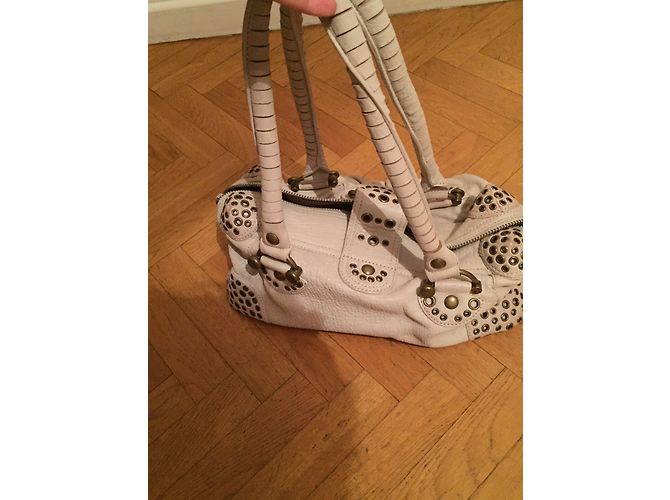 Borsa Bcbg Max Azria in pelle beige - vista 4