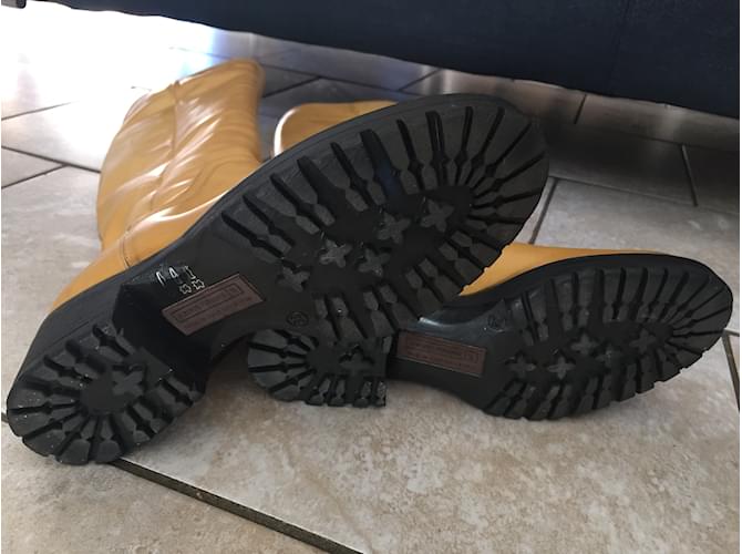 Alberto Fermani Botas Amarillo - vista 7