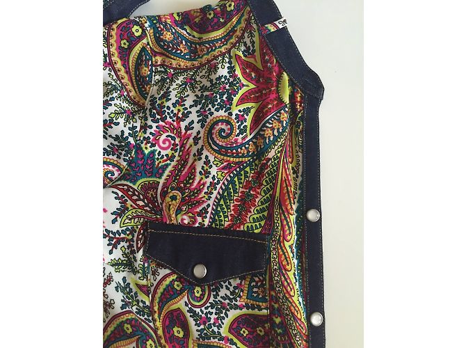 Zara Hemd Mehrfarbig Polyester Größe S Mehrfarben - Ansicht 4