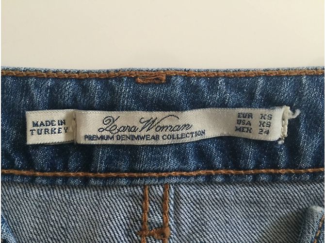 Falda vaquera Zara azul XS - vista 6