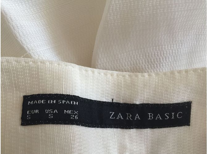 Zara Hose Weiß Größe S - Ansicht 5