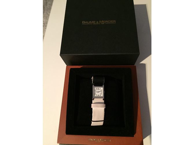 Relógio Baume & Mercier Vice Versa em aço com diamante Prata - vista 3
