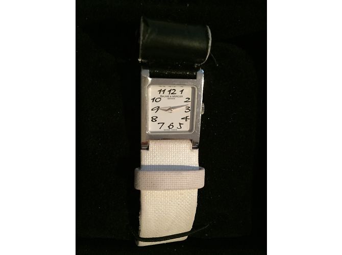 Relógio Baume & Mercier Vice Versa em aço com diamante Prata - vista 5