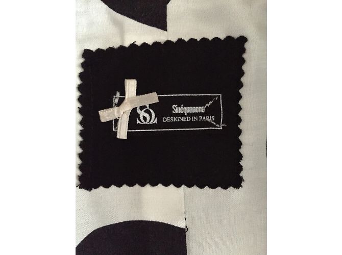 Chaqueta Sinéquanone de algodón elástico negro - vista 4