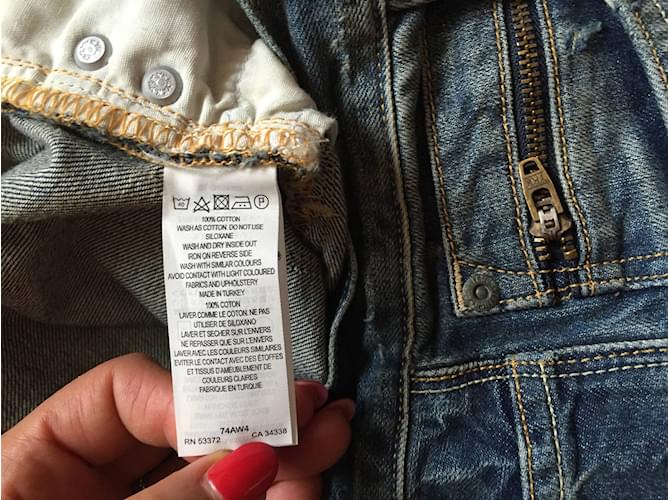 Vaqueros de denim azul French Connection - vista 6