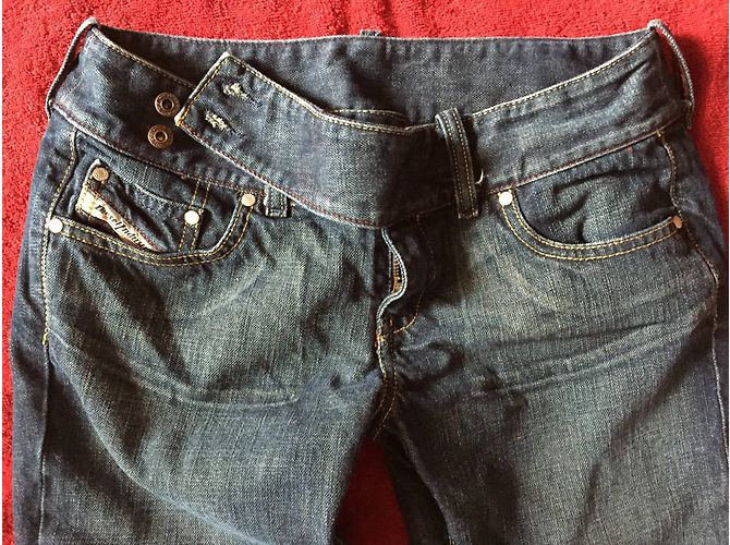 Vaqueros Diesel Charone Azules Denim Talla 38 - vista 3