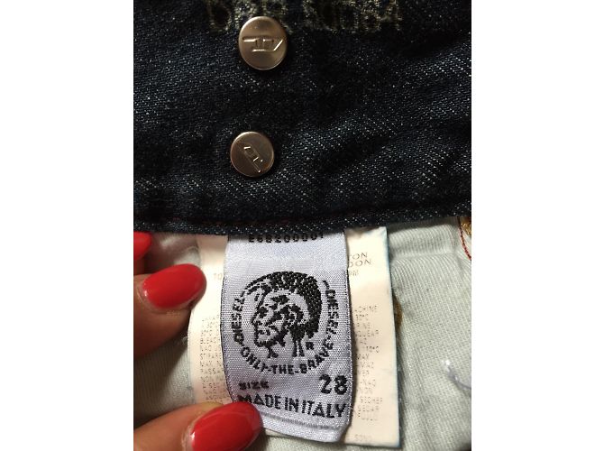 Vaqueros Diesel Charone Azules Denim Talla 38 - vista 4