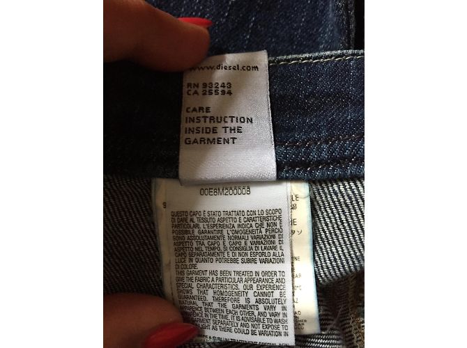 Vaqueros Diesel Keate en denim azul - vista 8