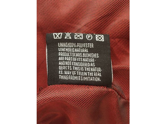Autre Marque Oryx Lederjacke rot - Ansicht 7