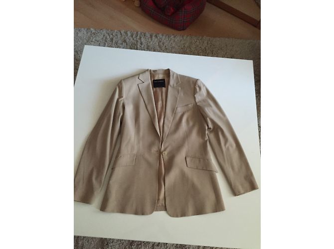 Tara Jarmon Jacke beige aus Viskose Größe 38 - Ansicht 3