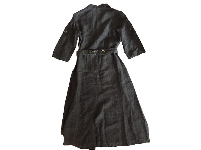 Weill Leinenkleid Mehrfarbig Größe 38 Mehrfarben - Ansicht 2