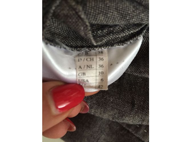 Weill Leinenkleid Mehrfarbig Größe 38 Mehrfarben - Ansicht 4