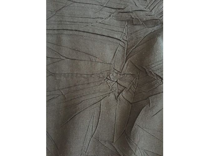 Autre Marque Camisa Entracte de algodón elástico negra Talla 36 Negro - vista 8
