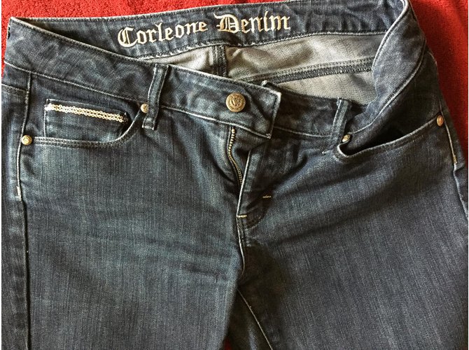 Corleone Pantalones Azul - vista 3