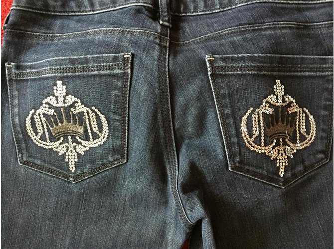 Corleone Pantalones Azul - vista 4