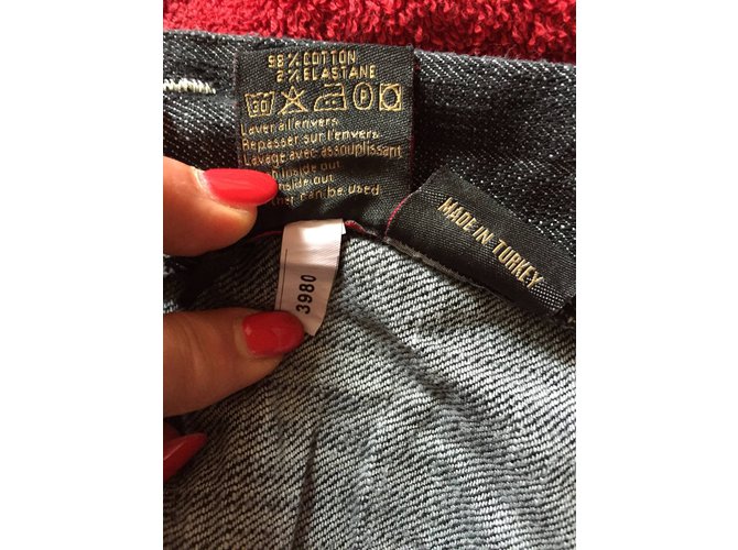 Corleone Pantalones Negro - vista 5