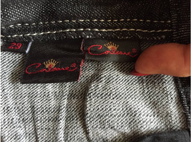 Corleone Pantalones Negro - vista 6