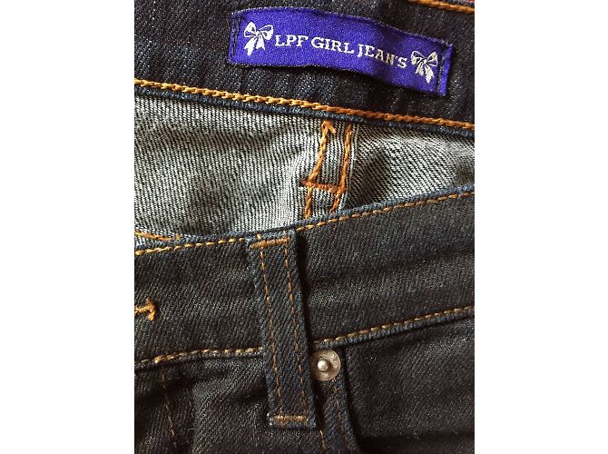 Vaqueros La petite française de denim negro stretch 40 - vista 3